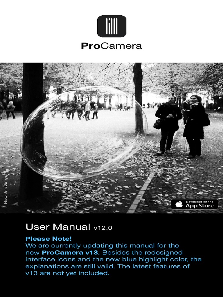 ProCamera Manual en PDF Exposure (Photography) High Dynamic Range
