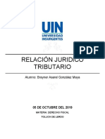 Relación Juridico Tributario