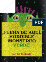 Fuera de Aquí Horrible Monstruo Verde