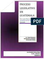 Proceso legislativo Guatemala