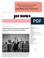 Virginie Despentes_ «En Francia la política consistía en hacer ver que las otras razas no existían» - Jot Down Cultural Magazine.pdf