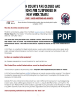 FAQs About NYS Eviction Moratorium