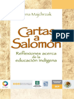 Majchrzak, Irena - Cartas A Salomón. Reflexiones Acerca de La Educación Indígena