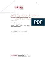 Regulação Do Mercado Interno e Do Investimento - Análise Funcional CFIUS PDF
