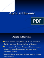 Apele sulfuroase