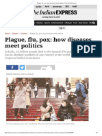 Political Implication of epidemics and pandemics _Plague, flu, pox_ how diseases meet politics _ The Indian Express.pdf