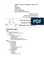 UNIDAD II Redes de Telecomunicaciones y Datos PDF