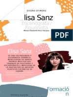 Elisa Sanz Escenógrafa - Figurinista