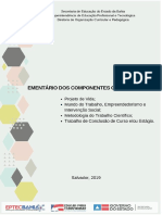 Ementário disciplinas articuladoras _ 2019