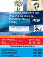 Régimen - Disciplinario - Docentes - 25-SET-2015