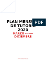 Plan de Tutoría 2020