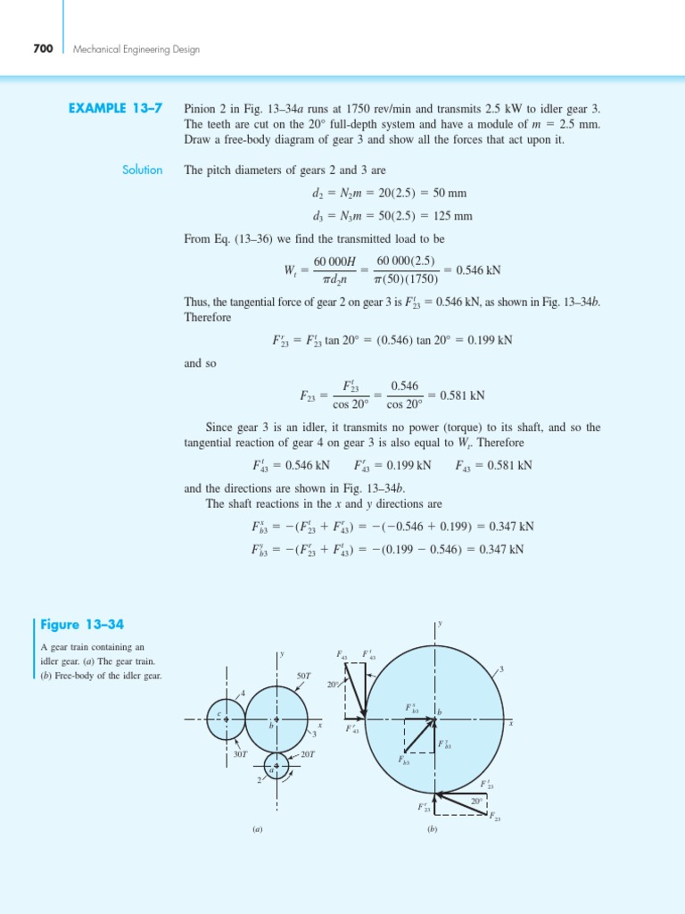 Shigleys mechanical engineering design 1 723 724 pdf gear mechanics