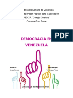 Democracia en Venezuela