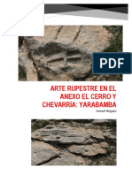 Arte Rupestre en El Anexo El Cerro y Chevarría en Yarabamba