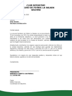 Carta Solicitud Cambio Jornada Jaider