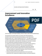 Improvement Excellence. Transformation. Change management