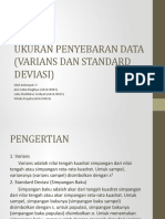 UKURAN PENYEBARAN DATA