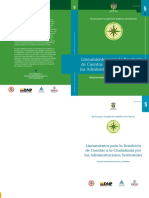 Guía Rendición de Cuentas DNP PDF