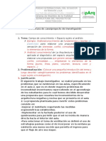 Esquema de Investigación Psicología