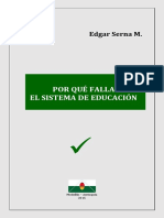 Por Que Falla El Sistema de Educacion PDF