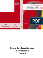 Pensar La Educación para Iberoamerica PDF