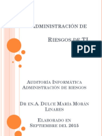 Administración de Riesgos de TI PDF