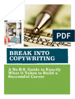 Break Into Copywriting PDF