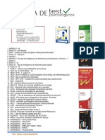 Lista de Test PDF