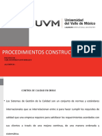 Procedimiento Constructivo