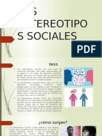 Los Estereotipos Sociales