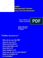 Va File Manager Database Management System Design, Theory, and Development