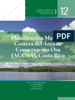 Planificación Marino-Costera Del Área de Conservación Osa (ACOSA)