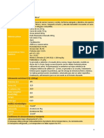 Ficha Técnica de Salchichas