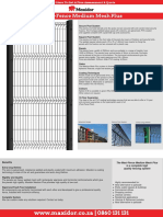 Clear View Medium Mesh Plus Security Fence PDF