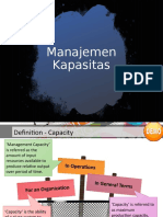 Manajemen Kapasitas