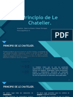 Principio de Le Chatelier