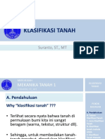 Materi 3 - Klasifikasi Tanah