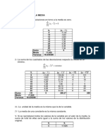 Propiedades Media y Varianza