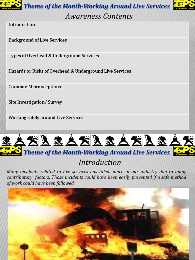 Safety Guidelines for Live Services | PDF | Insulator (Electricity ...