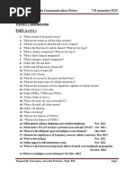 EC2401 - Wireless Communication Notes