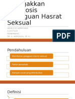 Penegakkan Diagnosis Gangguan Hasrat Seksual