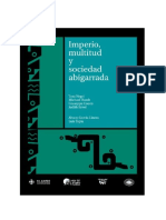 Negri García Linera (2008) Imperio, Multitud y Sociedad Abigarrada