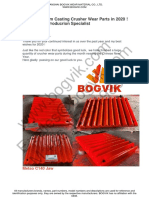 07 Quality Custom Casting Crusher Wear Parts in 2020 ! ---- BOGVIK Producrion Specialist