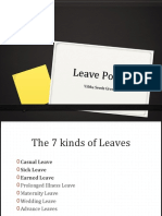 Leave Policy Presentation