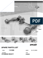 Parts catalog 112-286 DANA