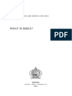 Can Development of The Jewish Biblei