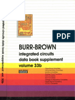 1990 Burr-Brown Integrated Circuits Data Book Supplement 33b PDF