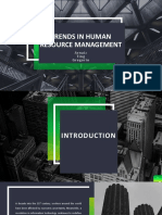 Trends in Human Resource Management 1 PDF