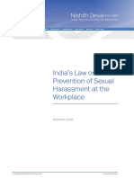 Prevention of Sexual Harassment at Workplace