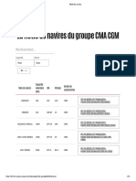 Flotte de Navires CMA CGM